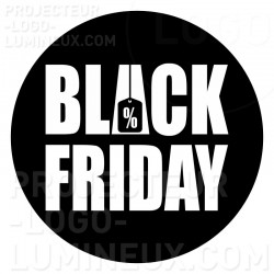 Light projection gobo Black Friday