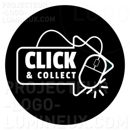 Gobo flèche Click & Collect