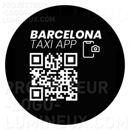 Código QR de gobo personalizado