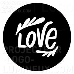 Gobo Love floral