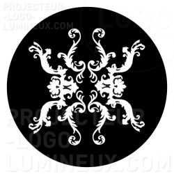 Gobo Baroque ornament