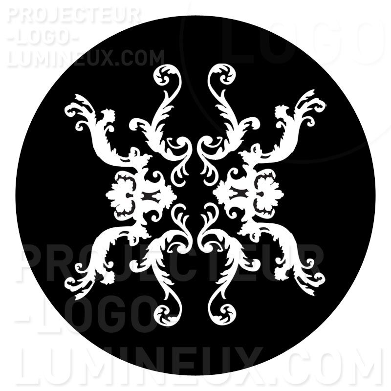 Gobo Baroque ornament