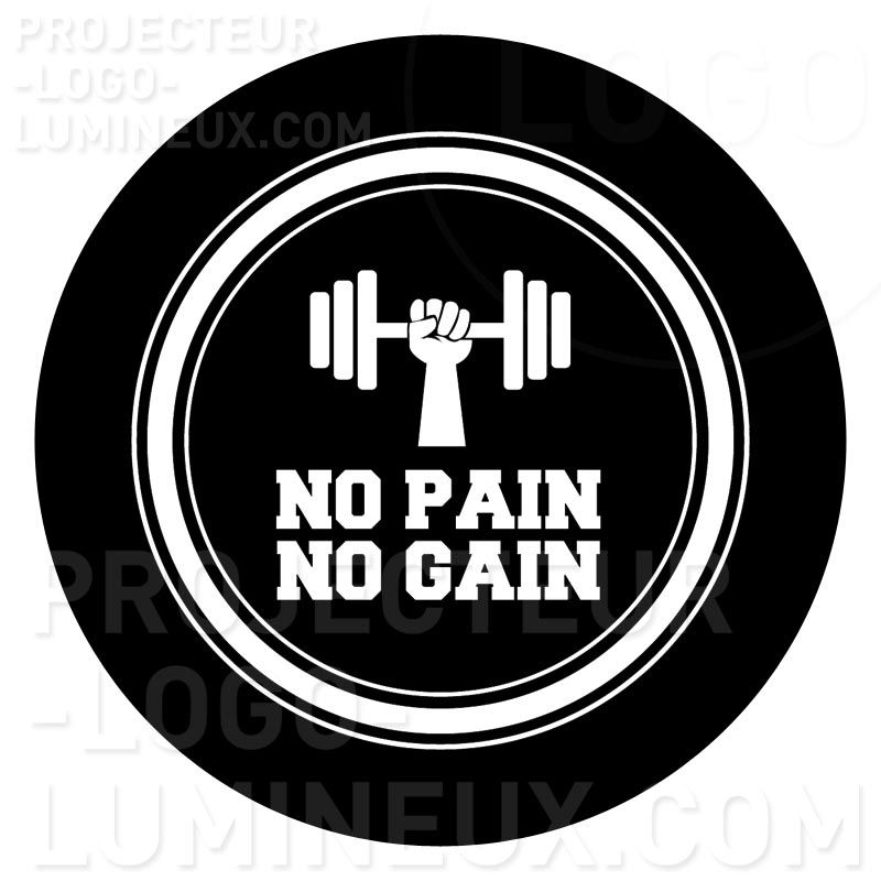 Visual Gobo No pain No GAIN