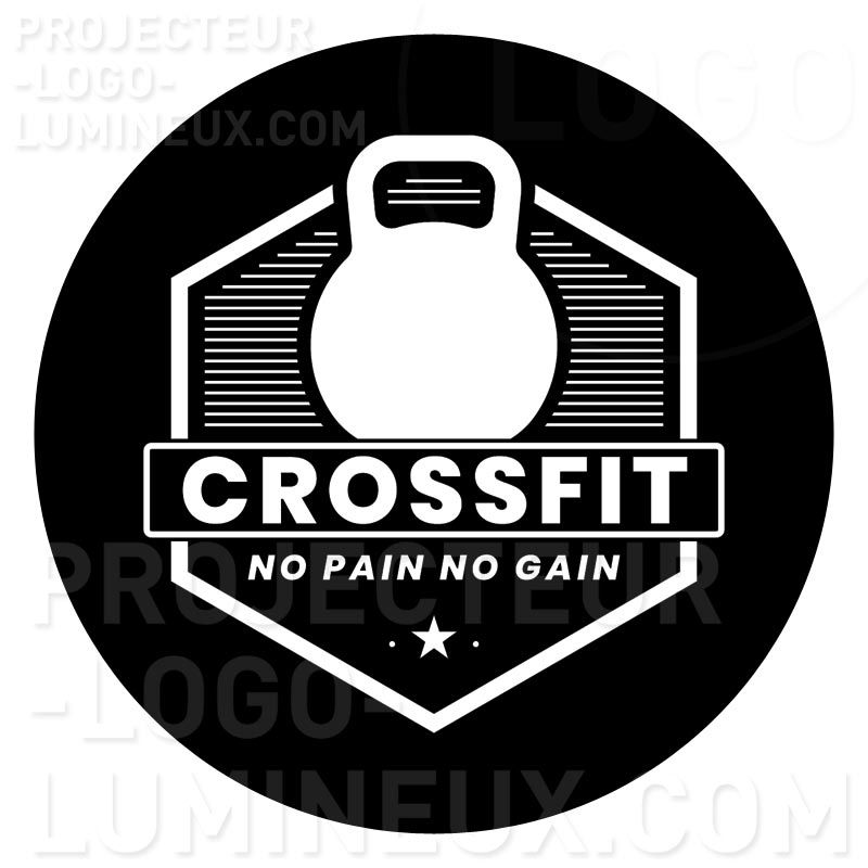 Helle Dekoration Gobo Crossfit Kettlebell Helle Dekoration Gobo Crossfit Kettlebell