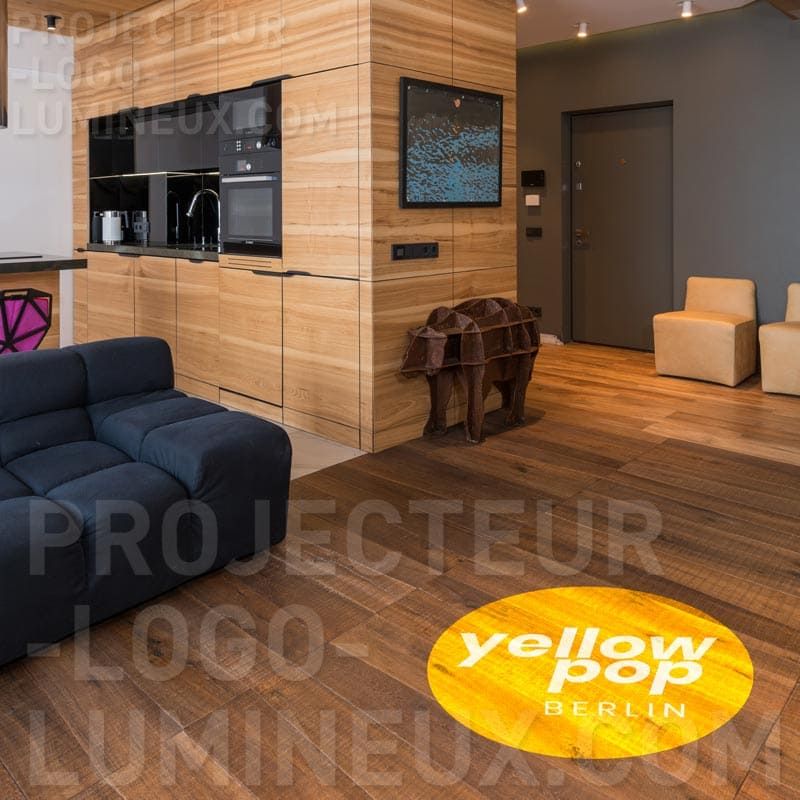 Proiezione Logo Light Floor Home Office