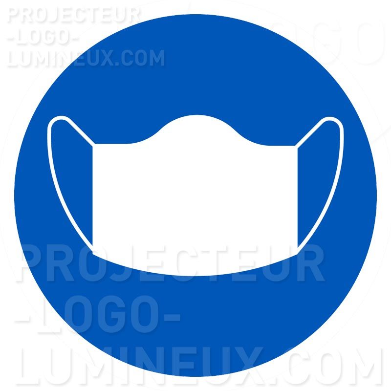 Gobo-Masken-Schild obligatorisch Gobo-Masken-Schild obligatorisch