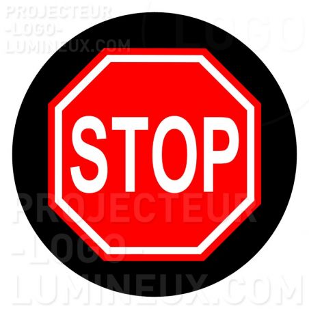 Gobo Stop Sign