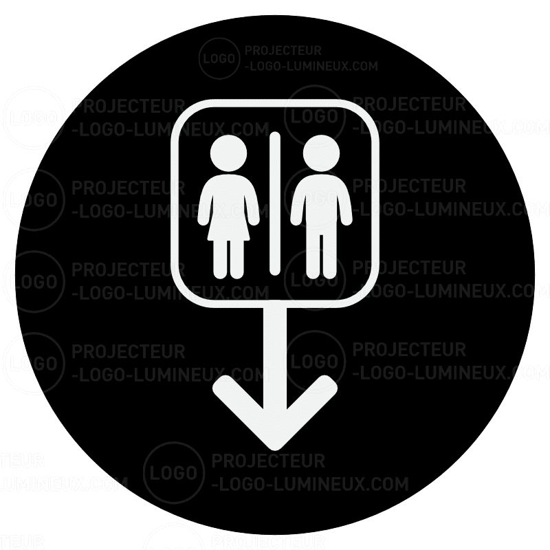 Gobo Arrow WC Dietro Gobo Arrow WC Dietro