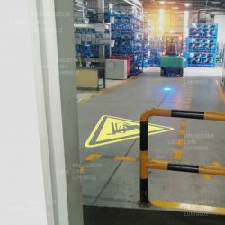 Spotlight light panel attention forklift