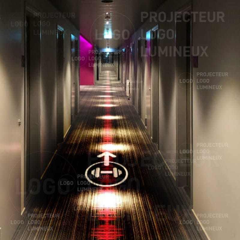 Projecteur signalétique lumineuse encastré plafond 20 Watts LED