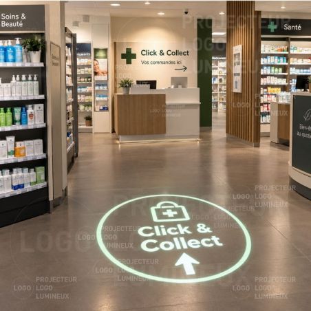 Signalétique lumineuse pharmacie