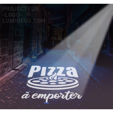 LED-valgusmärkidega projektoribaar, restoran, pitsabaar (väljas)
